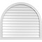 Ekena Millwork Round Top Surface Mount PVC Gable Vent w/ 2"W x 2"P Brickmould Sill Frame, 40"W x 36"H GVPRT40X3603SN - alternate 1